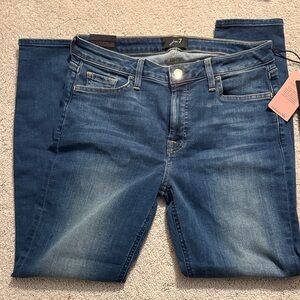 Jen 7 Women's Dark Blue Skinny Jeans